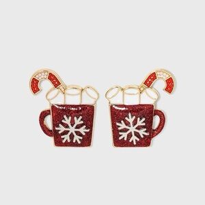 NWT SUGARFIX Hot Cocoa Earrings